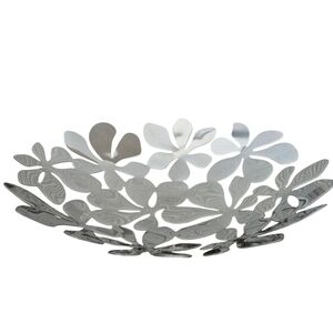 Vintage Ikea Stainless Steel Fruit Bowl Desiner Monika Mulder